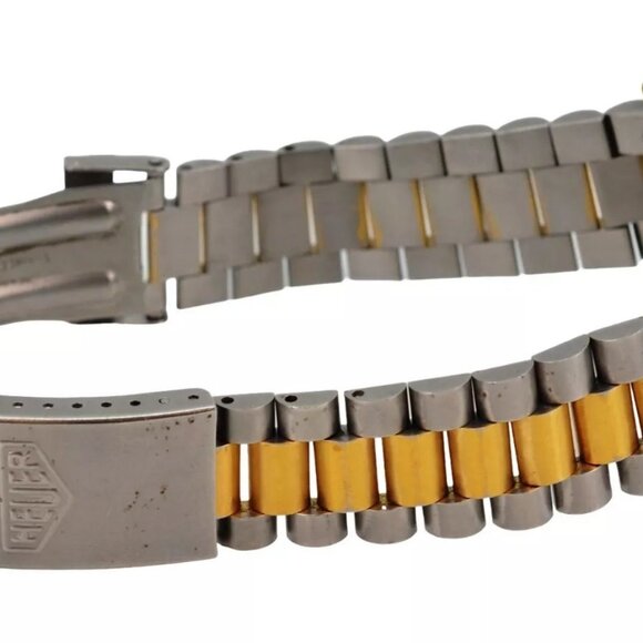 Vintage 37mm Heuer (Pre-Tag) 2000 Series Two-Tone Chrono Watch! Ref: 274.006! - Picture 7 of 10